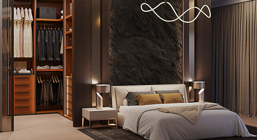 All Modern Home - Interior Design Rendering Example